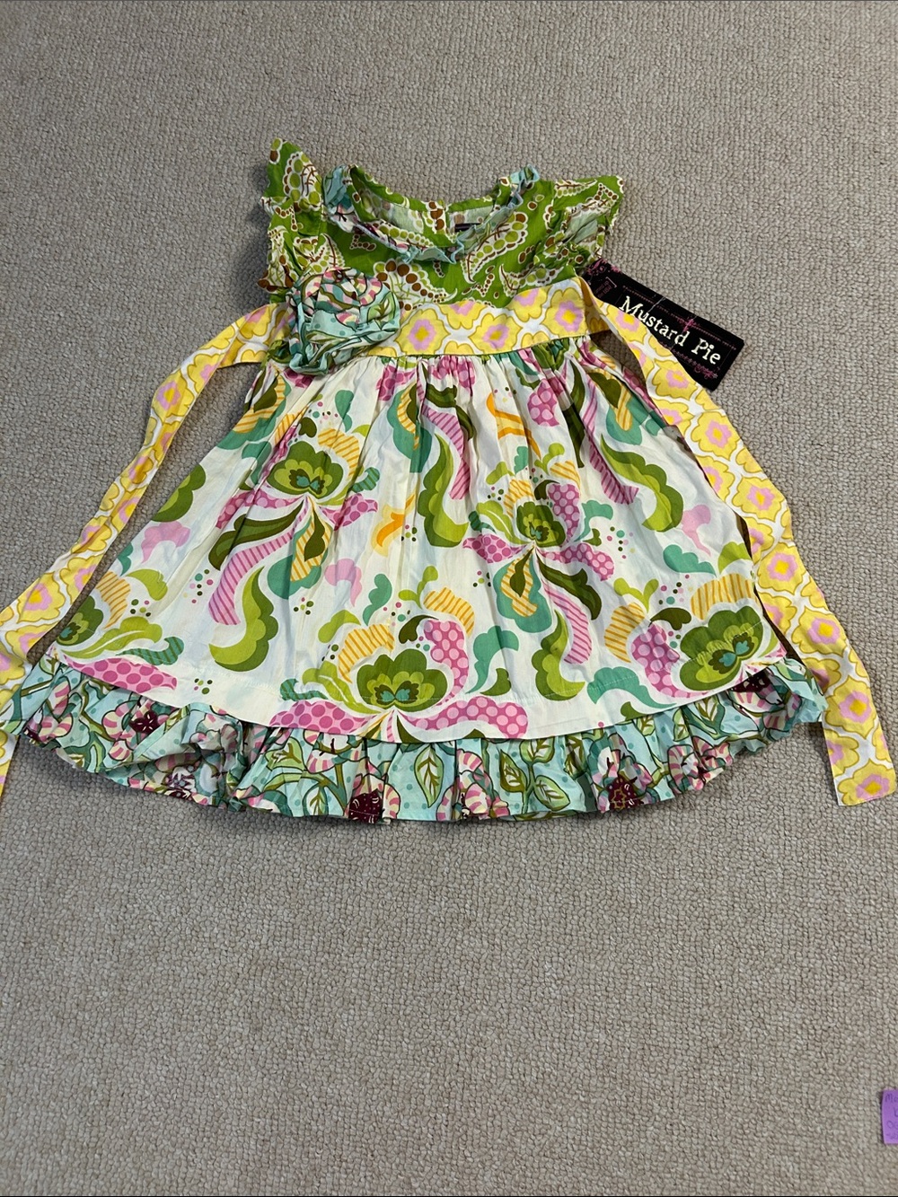 NWT Mustard Pie Hannah dress